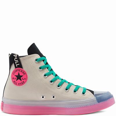 Converse Digital Terrain Chuck Taylor All Star CX - Naisten Matalavartiset Tennarit - Beige/Pinkki